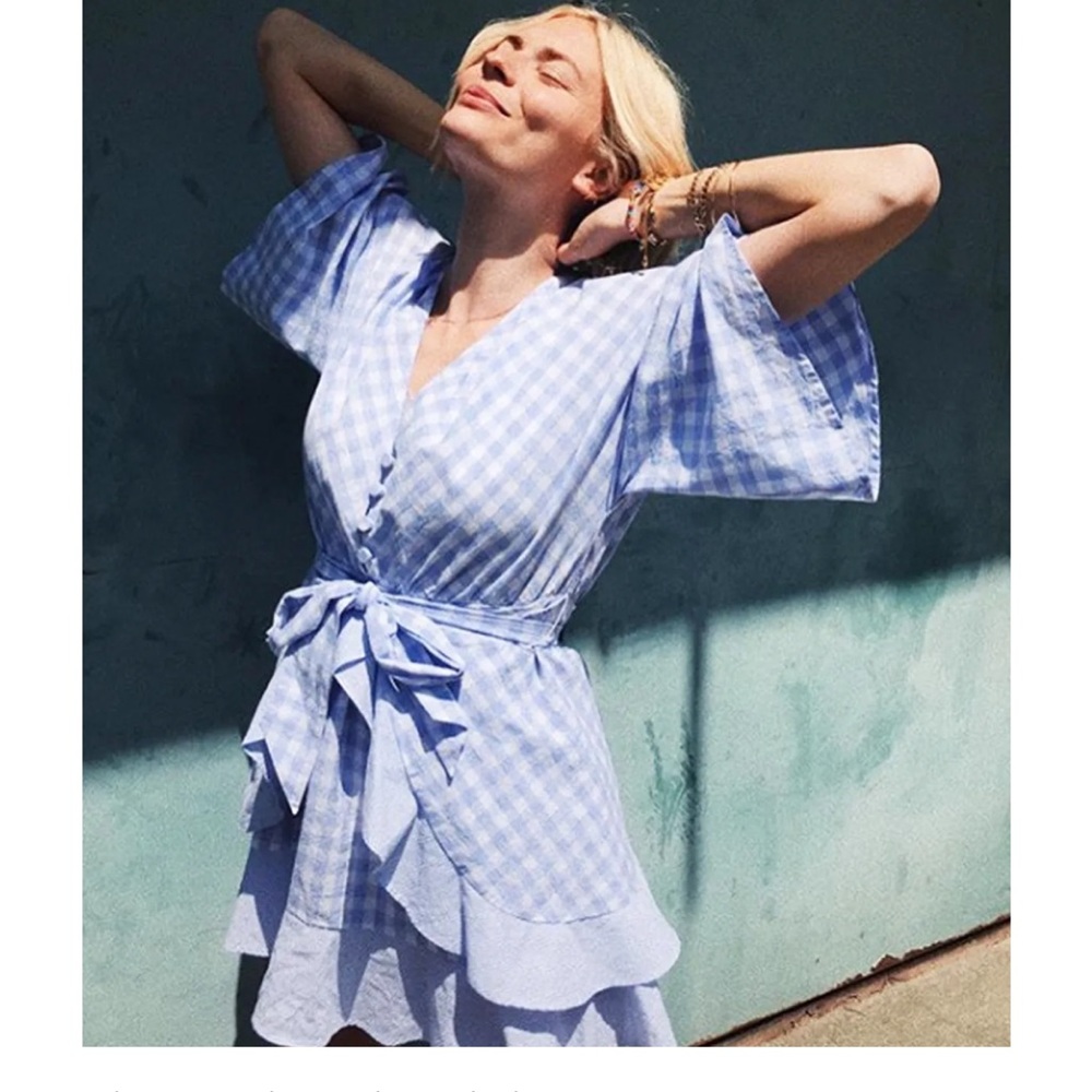 Uterqüe gingham dress